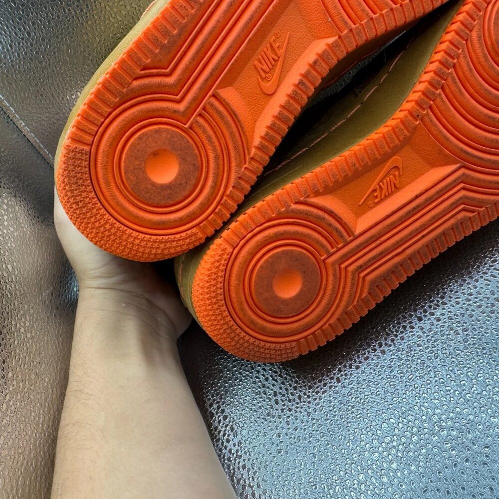 Size 11.5 Nike Air Force 1 Insideout Low Mapple Brown Mens Sneaker‎ 312486-271 - Picture 11 of 11